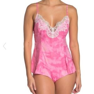 𝅺FREE People Luella Lace Trim Body Suit